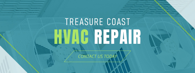 Call to action for HVAC repair services in the Treasure Coast area.